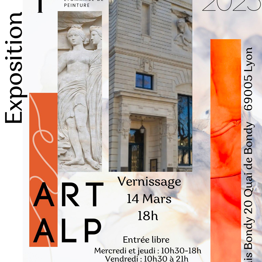 Exposition Sylvie Magadur sculptrice à ART ALP au Palais Bondy à Lyon