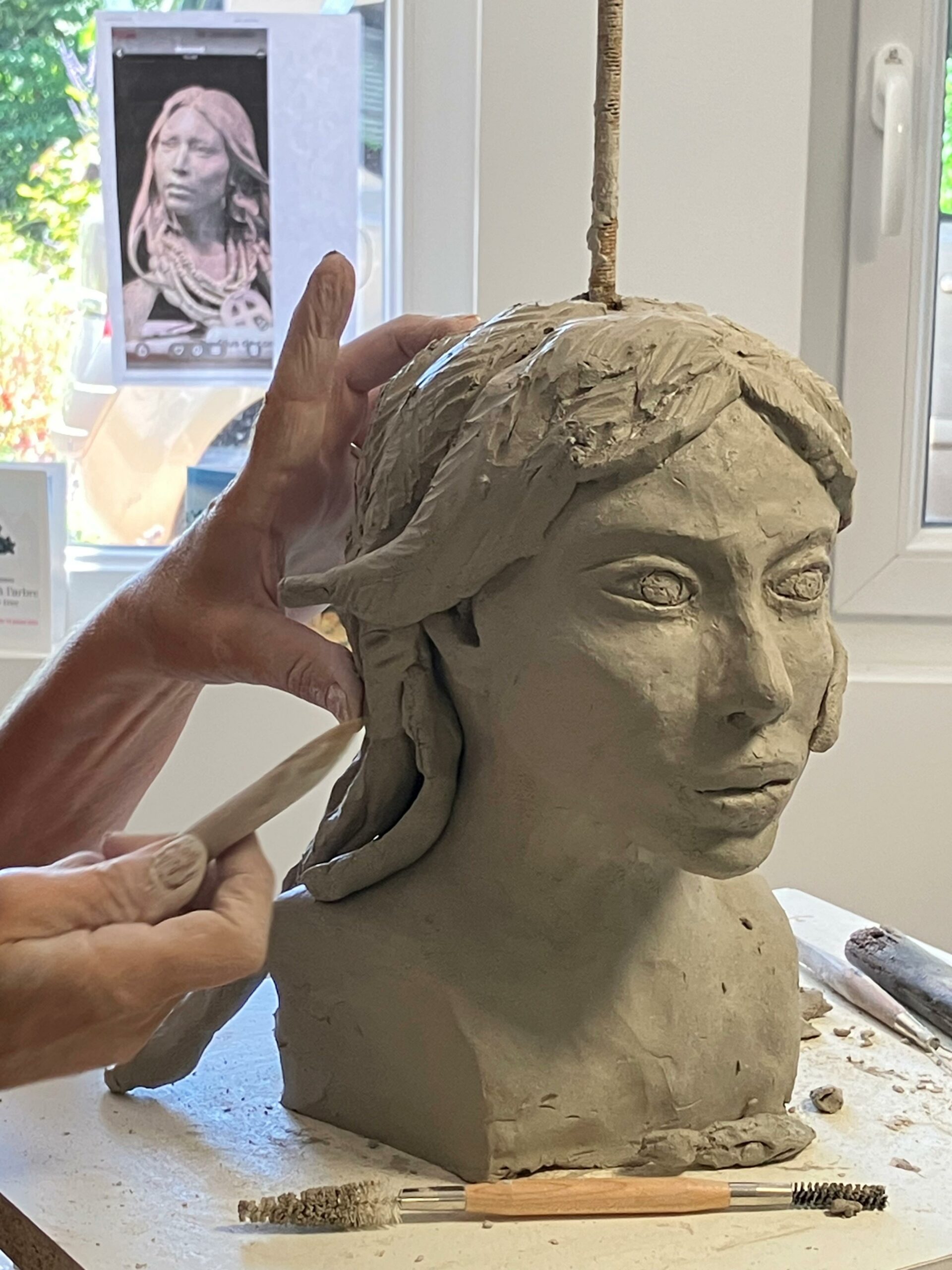 cours sculpture adultes Lyon