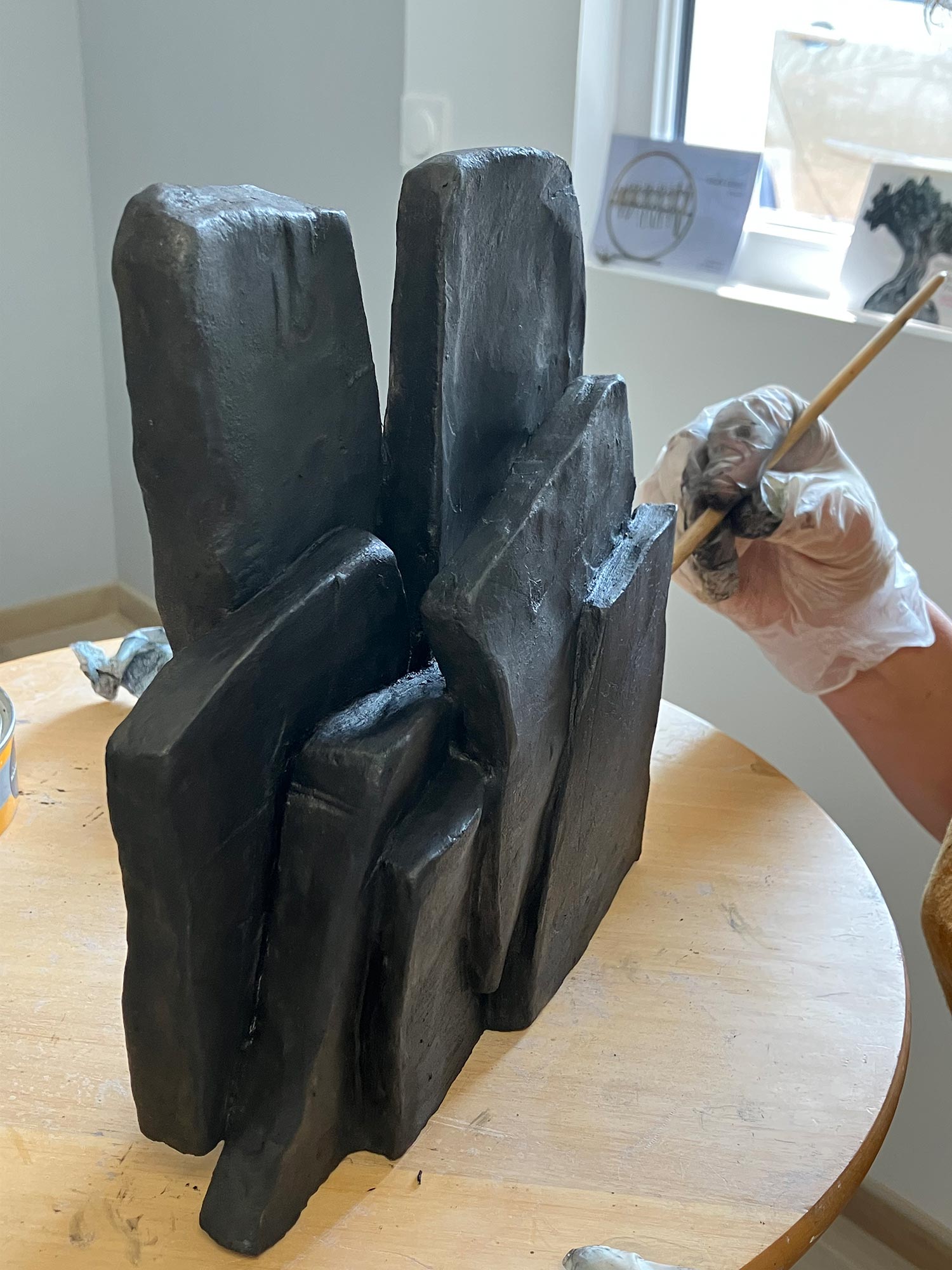 cours sculpture patine Lyon