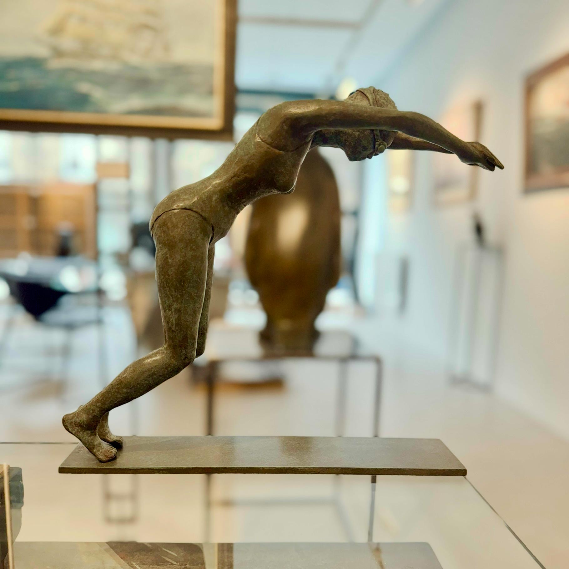 le plongeon Galerie Winston