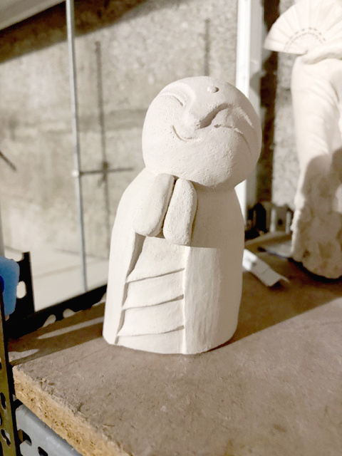 Gizo, terre cuite, modelage